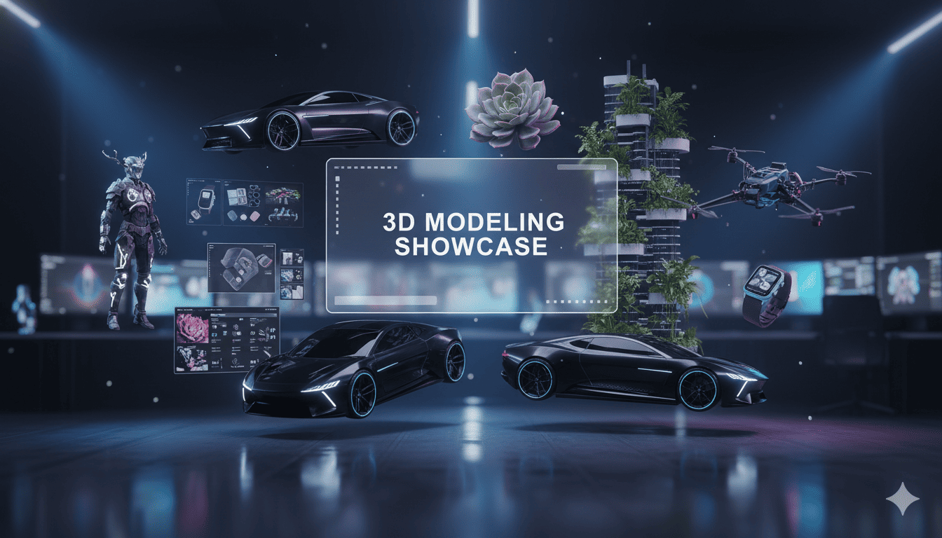 3D Modeling Showcase